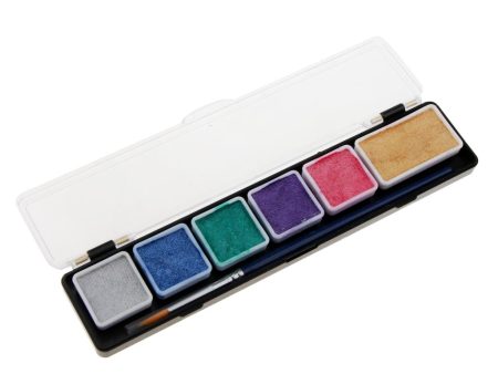 Max Non-toxic Face & Body Paint Painting Make Up Fancy Party Art Tool Kit RT005F Discount