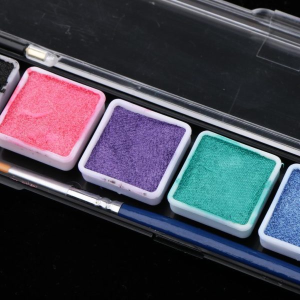 Max Non-toxic Face & Body Paint Painting Make Up Fancy Party Art Tool Kit RT005G Online