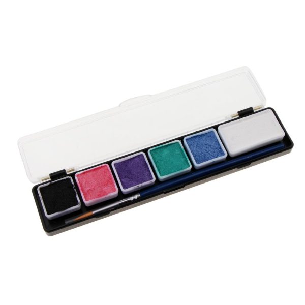 Max Non-toxic Face & Body Paint Painting Make Up Fancy Party Art Tool Kit RT005G Online