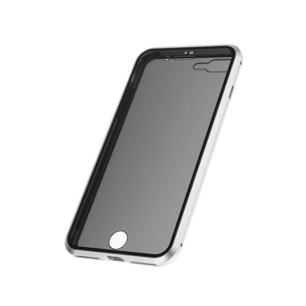 Max Anti-peep Glass Cover For Iphone Mobile Phone Double-Sided  Silver ix ixs Hot on Sale